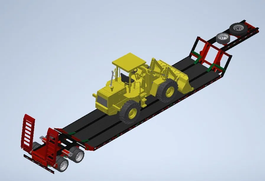 Semirremolque transportador de neumáticos mineros · 6 unidades 3